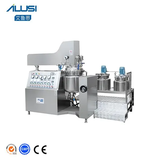 Ailusi Cosmetic Lotion Vacuum Emulsifier Mixer
