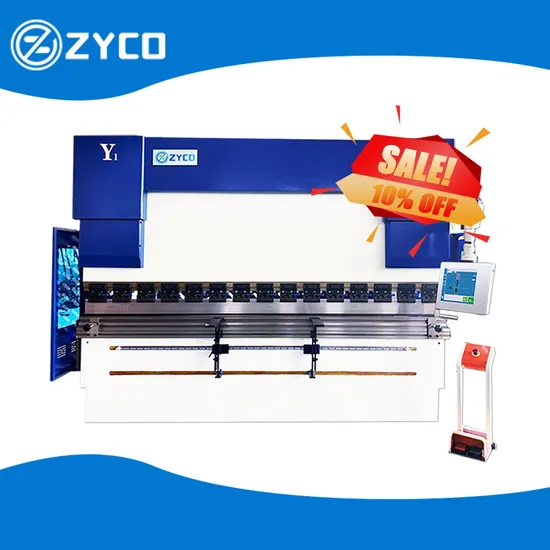 Zyco We67K 125t 3200mm CNC Hydraulic Press Brake for Sheet Metal Folding