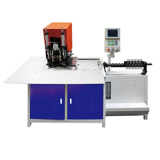 Automatic 2D CNC Flat Wire Bending Machine with Welding