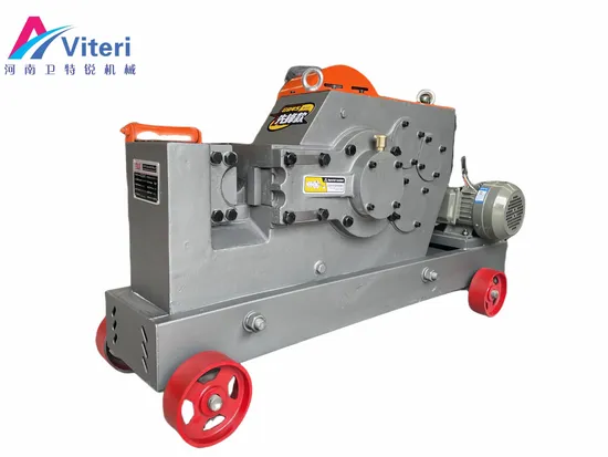 Best Sell Straight Thread 50 Type 6-36mm Automatic Rebar Cutter Steel Bar Cutter Iron Cutting Machine