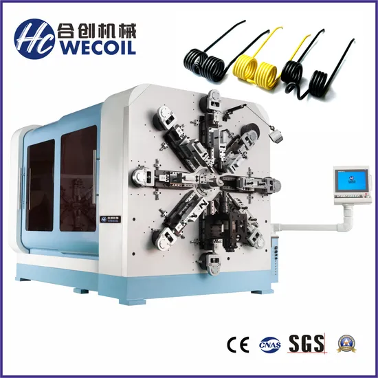 WECOIL HCT-1280 8mm 12-16 axis CNC Camless Agricultural Torsion Spring Machine