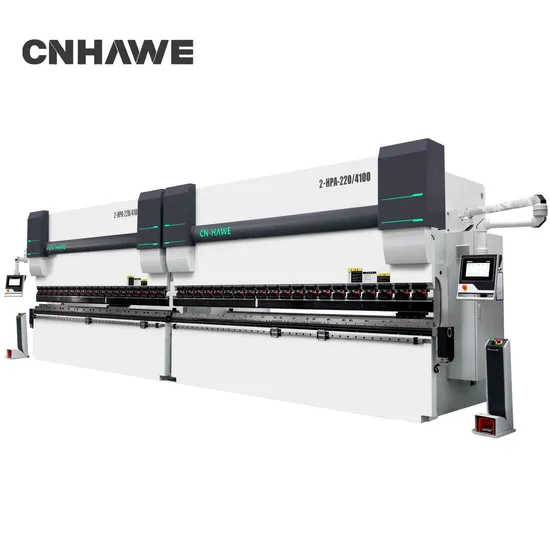 Cnhawe CNC Press Brake 220t/400t/500t 4000/4100/5000/6000mm High-Performance Heavy-Duty Hydraulic High-Precision Linkage Bending Machine for Metal Fabrication