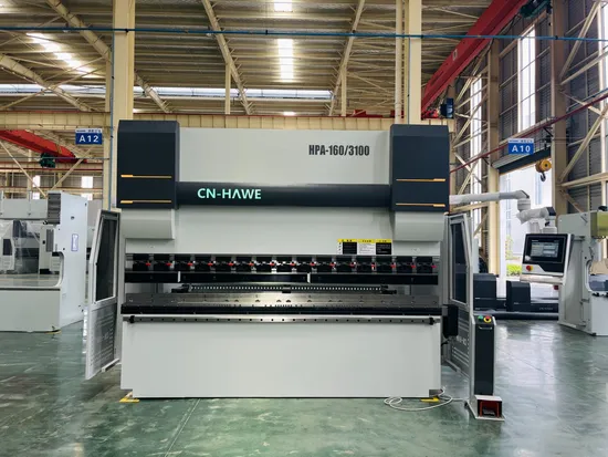 Cnhawe Automatic Customized CNC Press Brake Delem Da53t Control System 160t3100mm 4+1/6+1 Axis Automatic Bending Machine with High Speed/High Precision.