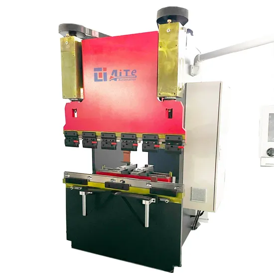 Aiotek Hydraulic Electric Press Brake 1lt40/2000 Steel Metal CNC Bending Press Brake Machine Servo Electric Press Brake