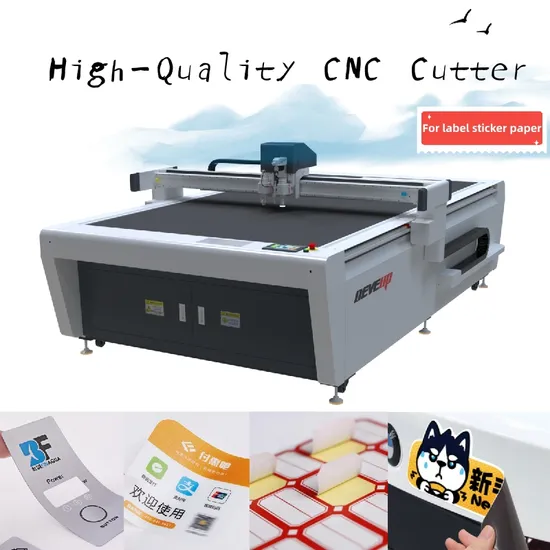 CNC Cardboard Vinyl Banner Self-Adhesive Cutter Paper Plotter Box Carton Cut PVC Honeycomb Board Sticker Digital Label Cutting Machine