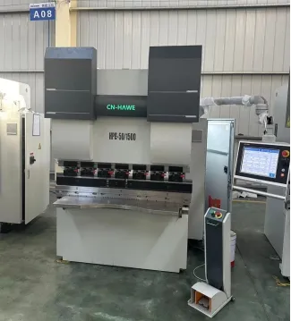 Cnhawe Multi Axis 4+1/6+1 Pure Electric 50t1500mm Press Brake Bending Machine Automatic High Speed High Precision for Sheet Metal Processing.