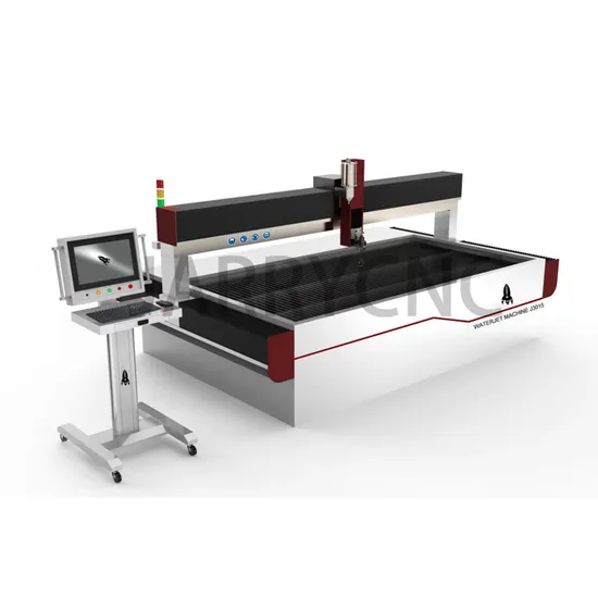 Wj-3015 Waterjet 5-Axis Cutting Machine High Pressure Pump