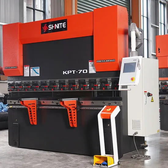 Automatic Hydraulic Sheet Metal Bending Machine CNC 3 Axis CNC Back Gauge X Y Vaxis Hydraulic CNC Press Brake Machine