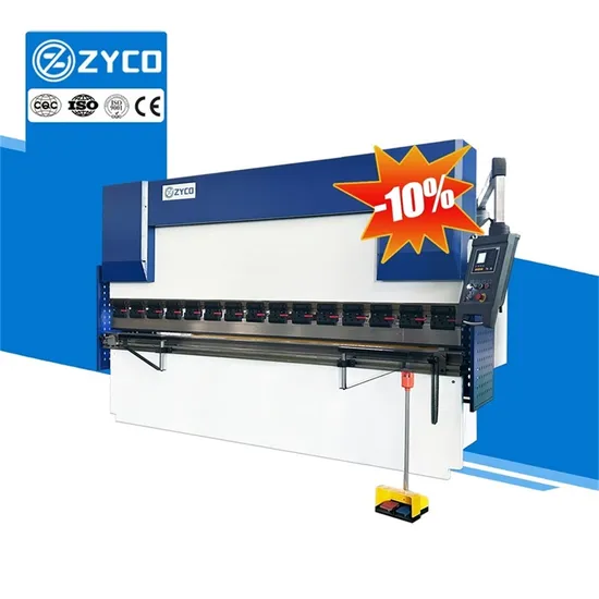 Wc67K 600t6000 E21 Easy to Operate Hydraulic Folding Machine Plate Press Brake