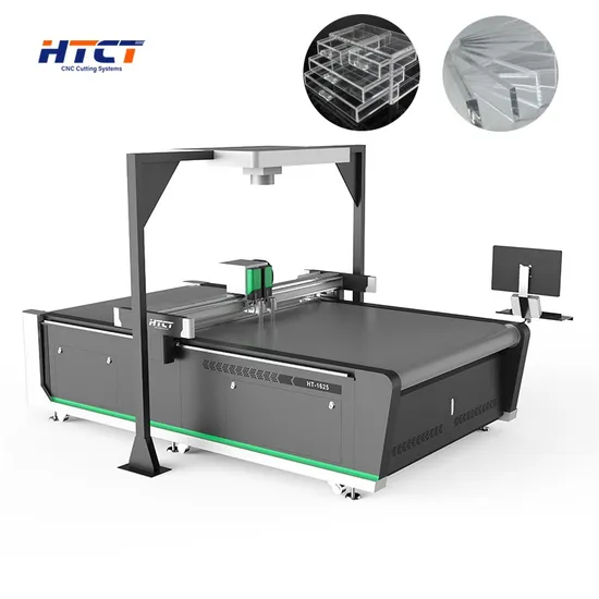 Efficient CNC Electric Vibrating Knife Cutter for Acrylic Sign Cutting Display Fabrication and Engraving with Pneumatic Oscillating for Smooth Operation
