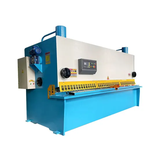 CNC Hydraulic Guillotine Metal QC11K-6*2500 Shearing Machine for Metal Sheet Cutting