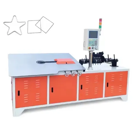 Center Cutting Type CNC Automatic 2D Wire Bending Machine for 1-4mm