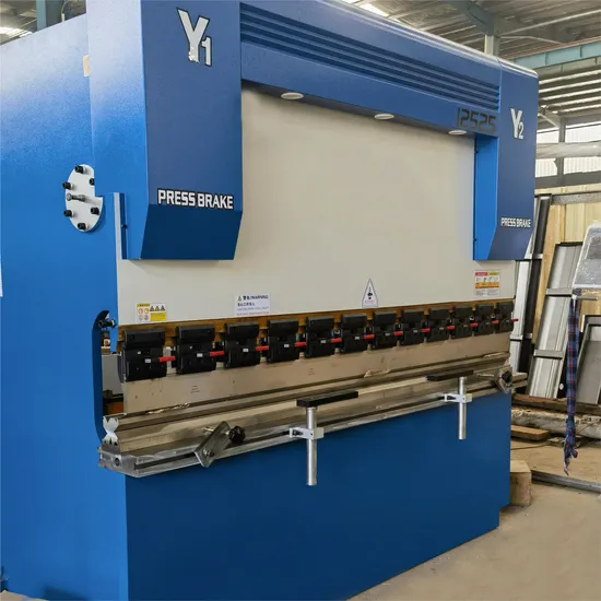 Aluminum CNC Sheet Metal 63t/2500 Press Brake Cybtouch 8/12 PS Control System Bending Machine