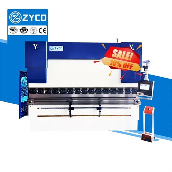 We67K 80t3200 Da53t Energy Saving Press Brake China Sheet Bending Machine in India