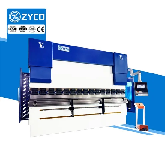 We67K 125t3200 CT12 4+1 Axis CNC Press Brake Architectural Decorative Panels Metal Plate Bending Machine