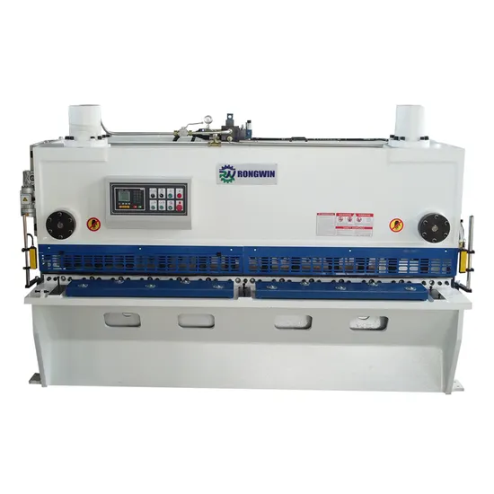 Rongwin Brand Fully Automatic Hydraulic Shearing Machine, Made in Anhui, Core Component of Gear