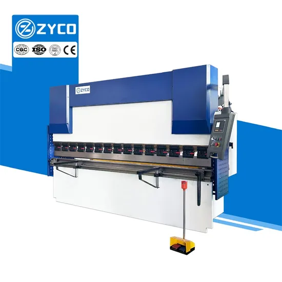 Zyco CE Wc67y 80t 4meter E21 Press Brake Stainless Steel Mild Steel Iron Plate Ship Hull Panels Metal Furniture