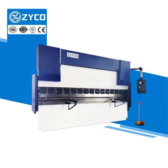 Wc67K 80t2500 E21 Multifunctional Plate Bending Machine Hydraulic Press Brake Machine Price