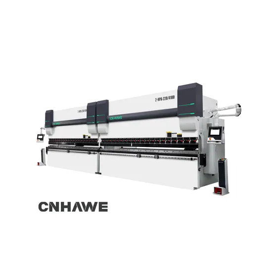 Cnhawe 220t/400t/500t 4100mm/5000mm 2hpa Tandem Sheet Metal Bending Machine Customized CNC Press Brake with 4+1/6+1 Axis.
