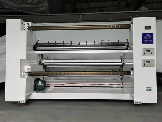 Cheap Price Automatic Polyester Mesh Knife Blade Cutting PVC Film Slitting Machine