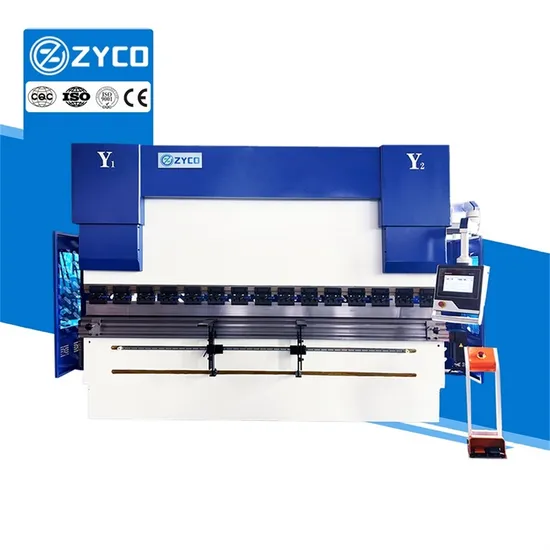 We67K 125ton 3200 CT8 Press Brake Energy Save CE Automobile Manufacturing