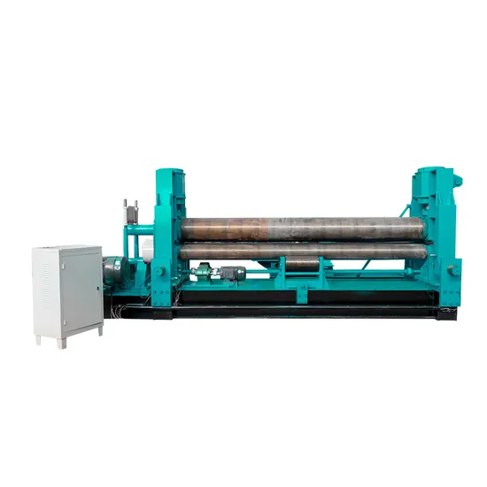 4-Roller Plate Bending Machine Plate Rolling Machine Price for Sale in China
