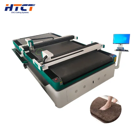 Smart CNC Vibrating Knife Machine for Floor Mats, Yoga Mats, and Customized Rugs