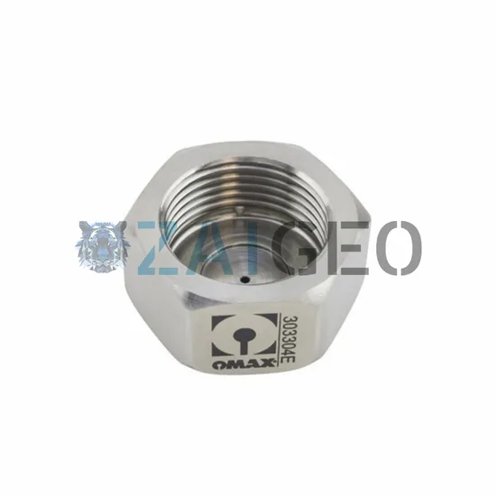 Omax Waterjet Parts 303304 Maxjet 5 Water Only Nozzle Head Nut Replacement
