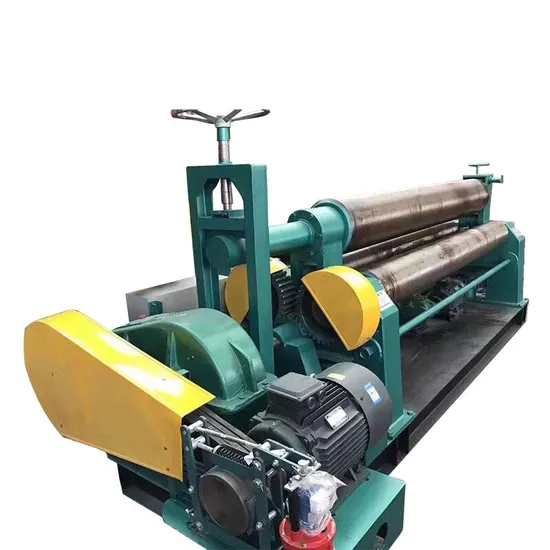 2023 Lxshow Hydraulic Three Roller Plate Bending Machine 25mm Thickness Plate Rolling