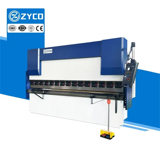 Wc67K 100t2500 E21 Press Brake Easy to Operate 10FT Metal Break Bender