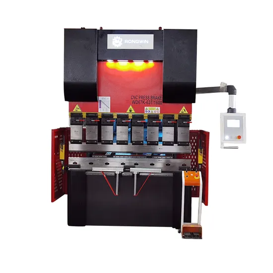 High Productivity 30 Ton Hydraulic Press Brake Machine Mechanical Wd67K Press Brake Carbon Steel Core Bearing Gear Engine