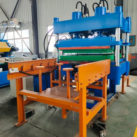 Heat Plate Rubber Vulcanization Machine