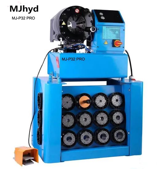 P32 P60 1/8-2′ ′ 2.1/2′ ′ Hydraulic Hose Crimping Machine Manufacturing P51 High Pressure Pipe Crimper Press Machine Dx68