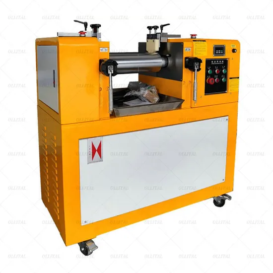 Ollital Factory Directly Rubber Mixing Mill Machine with Stock Blender