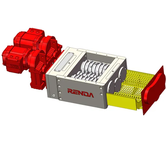 Renda 3shafts Model Mini Shredder Crusher Recycling Machine for Home 220V