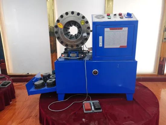 Dx68 (1/4"-2") Automatic Power Steering Rubber Hose Crimping Machine Hydraulic Hose Crimper
