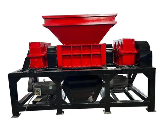 Metal Plywood Wood Pallet Plastic Shredder Machine