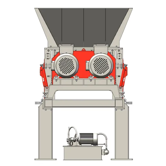 Revolutionize Waste Processing with Single-Axis Shredder Crusher with 2 Shafts
