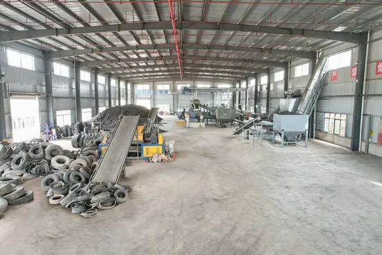 Excellent Performance Waste Tire Rubber Recycling Machine Plant with Shredder