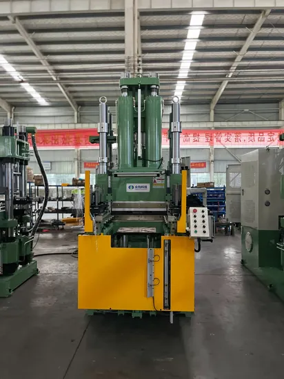 200t Vertical (FIFO) Rubber Vulcanizing Machine Injection Mouling Machinery Easy to Operate