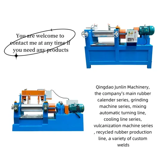 Rubber Double Roll Open Chain Automatic Open Sheet Double Rolling Machine