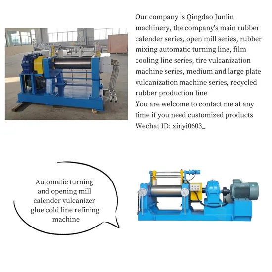 High Efficiency Rubber Multi-Roll Calender Rubber Mixing Extension