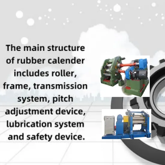 Two Roll Calender Graphite Calender Plastic
