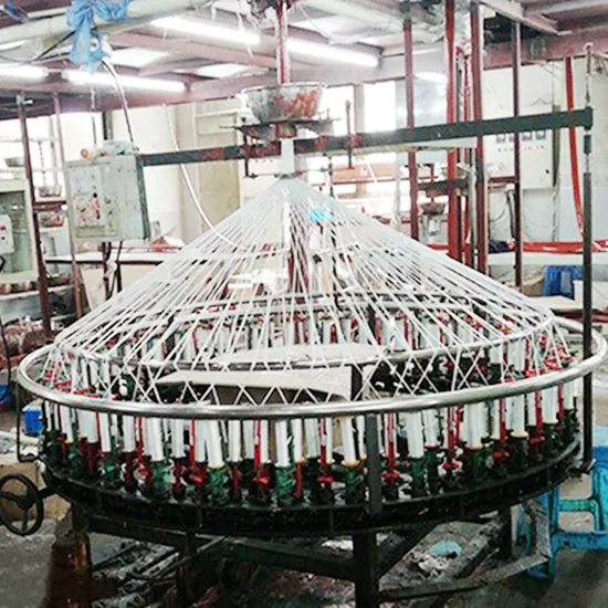 Fiberglass Fire Protection Sleeve Braiding Machine