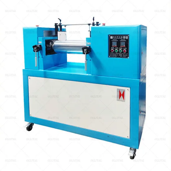 Ollital Open Type Two Roll Rubber Mixing Mill Machine