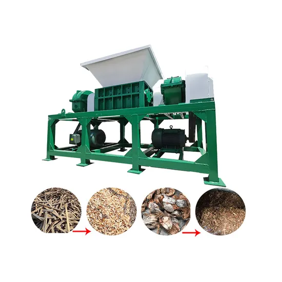 Widely Used Portabal Wood Chipper Wood Cutting Diesel Wood Cardboard Teeth Shredder Machine