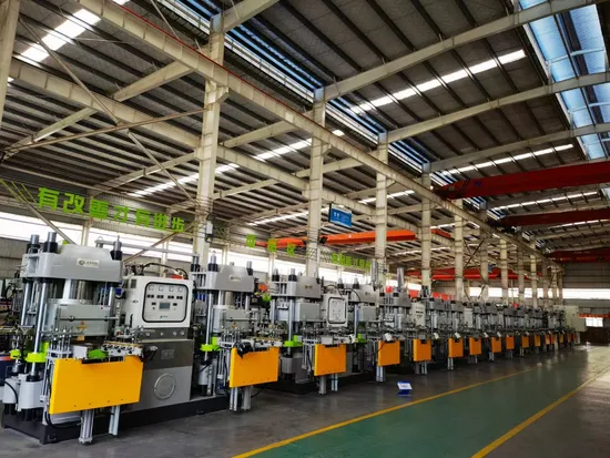 Rubber /Silicone Vacuum Vulcanizing Machine, Special for Product Easy Get Bubble