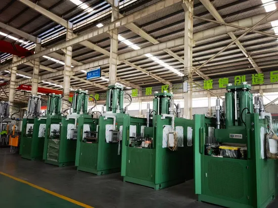 High Efficiency Vertical (FIFO) Rubber Vulcanizing Molding Injection Machine for Various Products