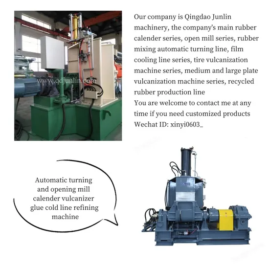 Closed Mixer Rubber Equipment Hydraulic Turnover Mixer Accessories