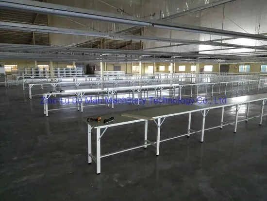Customized Garment Factory Sewing Machine Center Table